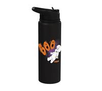 Casper, el fantasma amistoso de Halloween Boo Stainless Steel Insulated Water Bottle