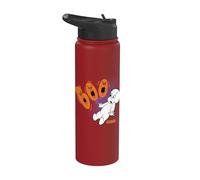 Casper, el fantasma amistoso de Halloween Boo Stainless Steel Insulated Water Bottle