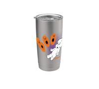 Casper, el fantasma amistoso de Halloween Boo Vaso térmico de acero inoxidable de doble pared