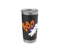 Casper, el fantasma amistoso de Halloween Boo Vaso térmico de acero inoxidable de doble pared