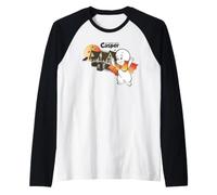 Casper Haunted House Halloween Camiseta Manga Raglan