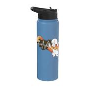 Casper Haunted House Halloween Stainless Steel Insulated Water Bottle