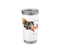 Casper Haunted House Halloween Vaso térmico de acero inoxidable de doble pared