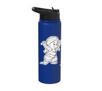 Casper Mummy Halloween Fun Stainless Steel Insulated Water Bottle