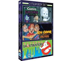 Casper Scare School / Alvin & Chipmunks Meets The Wolfman / Extreme Ghostbusters - 3-DVD Set ( Casper's Scare School: Vote For Casper / Alvi [ Origen UK, Ningun Idioma Espanol ]