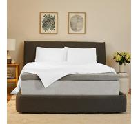 Casper Sleep Comfy - Cubrecolchón de 3 Pulgadas, tamaño Queen, Color Gris