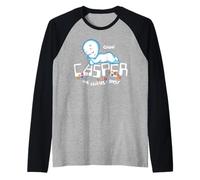 Casper Springtime Friendly Ghost Glow Camiseta Manga Raglan
