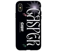 Casper The Friendly Ghost Colorful Spark Logo Carcasa para iPhone X/XS