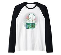 Casper The Friendly Ghost Cute But Weird Camiseta Manga Raglan