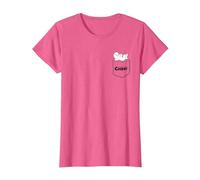 Casper The Friendly Ghost Daydreaming On Your Pocket Camiseta, Mujer, Rosa Jaspeado, M