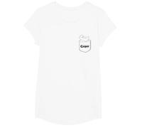 Casper The Friendly Ghost Daydreaming On Your Pocket Camiseta, Niñas, Blanco, M