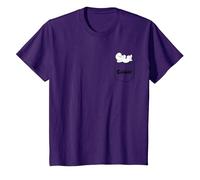 Casper The Friendly Ghost Daydreaming On Your Pocket Camiseta, Niños, Morado, 12 años