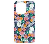 Casper The Friendly Ghost Floral Psychedelic All-Over Print Carcasa para iPhone 15 Pro