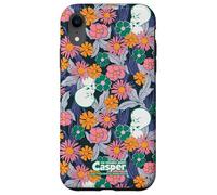 Casper The Friendly Ghost Floral Psychedelic All-Over Print Carcasa para iPhone XR