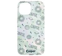 Casper The Friendly Ghost Green Cosmic All-Over Print Carcasa para iPhone 15