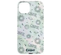 Casper The Friendly Ghost Green Cosmic All-Over Print Carcasa para iPhone 15 Plus
