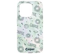 Casper The Friendly Ghost Green Cosmic All-Over Print Carcasa para iPhone 15 Pro