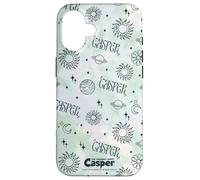 Casper The Friendly Ghost Green Cosmic All-Over Print Carcasa para iPhone 16