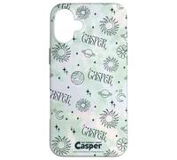Casper The Friendly Ghost Green Cosmic All-Over Print Carcasa para iPhone 16 Plus