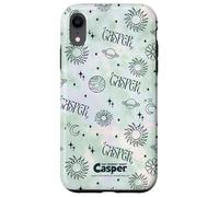 Casper The Friendly Ghost Green Cosmic All-Over Print Carcasa para iPhone XR