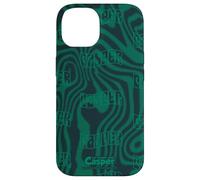 Casper The Friendly Ghost Green Psychedelic All-Over Print Carcasa para iPhone 14