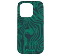Casper The Friendly Ghost Green Psychedelic All-Over Print Carcasa para iPhone 15 Pro
