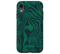 Casper The Friendly Ghost Green Psychedelic All-Over Print Carcasa para iPhone XR