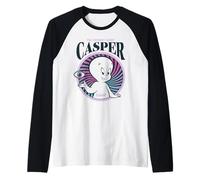 Casper The Friendly Ghost Hypnotic Spiral Camiseta Manga Raglan