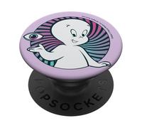 Casper The Friendly Ghost Hypnotic Spiral PopSockets PopGrip Adhesivo