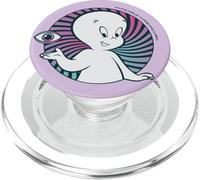 Casper The Friendly Ghost Hypnotic Spiral PopSockets PopGrip para MagSafe