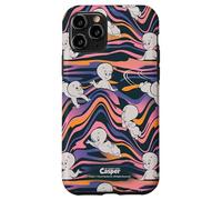 Casper The Friendly Ghost Psychedelic Wave All-Over Print Carcasa para iPhone 11 Pro
