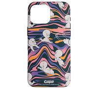 Casper The Friendly Ghost Psychedelic Wave All-Over Print Carcasa para iPhone 16 Pro MAX