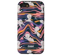 Casper The Friendly Ghost Psychedelic Wave All-Over Print Carcasa para iPhone SE (2020) / 7/8
