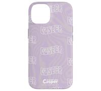 Casper The Friendly Ghost Purple Psychedelic All-Over Print Carcasa para iPhone 14