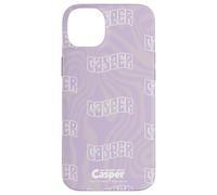 Casper The Friendly Ghost Purple Psychedelic All-Over Print Carcasa para iPhone 14 Plus