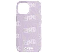 Casper The Friendly Ghost Purple Psychedelic All-Over Print Carcasa para iPhone 15