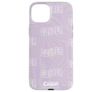 Casper The Friendly Ghost Purple Psychedelic All-Over Print Carcasa para iPhone 15 Plus