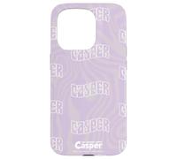 Casper The Friendly Ghost Purple Psychedelic All-Over Print Carcasa para iPhone 15 Pro