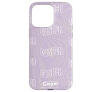 Casper The Friendly Ghost Purple Psychedelic All-Over Print Carcasa para iPhone 15 Pro MAX