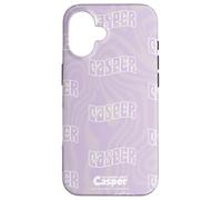Casper The Friendly Ghost Purple Psychedelic All-Over Print Carcasa para iPhone 16