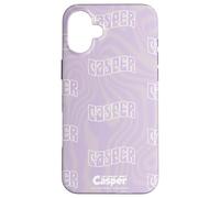 Casper The Friendly Ghost Purple Psychedelic All-Over Print Carcasa para iPhone 16 Plus