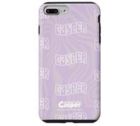 Casper The Friendly Ghost Purple Psychedelic All-Over Print Carcasa para iPhone 7 Plus/8 Plus