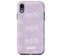 Casper The Friendly Ghost Purple Psychedelic All-Over Print Carcasa para iPhone XR