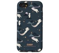 Casper The Friendly Ghost Starry Flight All-Over Print Carcasa para iPhone SE (2020) / 7/8