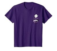 Casper The Friendly Ghost Tie Dye Pocket Hit Camiseta, Niños, Morado, 2 años