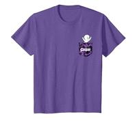 Casper The Friendly Ghost Tie Dye Pocket Hit Camiseta, Niños, Morado Jaspeado, 2 años