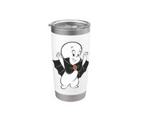 Casper The Friendly Ghost Vampire Halloween Vaso térmico de acero inoxidable de doble pared