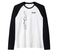 Casper The Friendly Ghost Vertical Logo Camiseta Manga Raglan