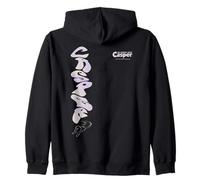 Casper The Friendly Ghost Vertical Logo Purple Tones Sudadera con Capucha