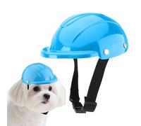Casque De Vélo Pour Chien, Protection Sécurisée Et Réglable, Casque Léger Avec Sangle De Maintien Confortable, Accessoire Sécurité Pour Animaux En Moto, Vélo, Scooter Et és Plein Air Aventure
